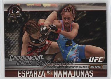 2015 Topps UFC Champions - Championship Clashes #CC-7 - Carla Esparza vs. Rose Namajunas