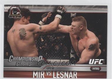 2015 Topps UFC Champions - Championship Clashes #CC-9 - Mir Vs Lesnar