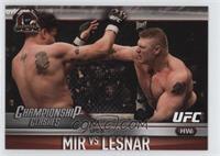 Mir Vs Lesnar