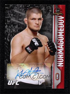 2015 Topps UFC Champions - Fighter Autographs - Red #FA-KN - Khabib Nurmagomedov /8