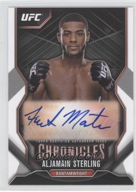 2015 Topps UFC Chronicles - Autographs #CA-AST - Aljamain Sterling