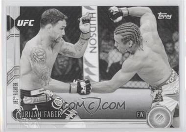 2015 Topps UFC Chronicles - [Base] - Black and White #123 - Urijah Faber /188