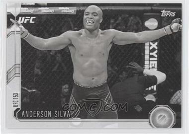 2015 Topps UFC Chronicles - [Base] - Black and White #175 - Anderson Silva /188