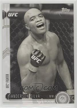 2015 Topps UFC Chronicles - [Base] - Black and White #35 - Anderson Silva /188