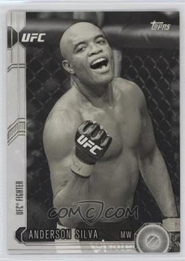 2015 Topps UFC Chronicles - [Base] - Black and White #35 - Anderson Silva /188