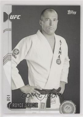 2015 Topps UFC Chronicles - [Base] - Black and White #4 - Royce Gracie /188
