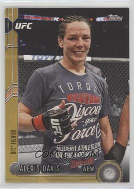 2015 Topps UFC Chronicles - [Base] - Gold #202 - Alexis Davis /88