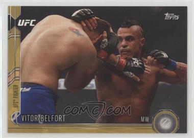 2015 Topps UFC Chronicles - [Base] - Gold #6 - Vitor Belfort /88