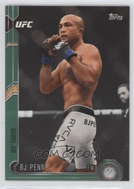 2015 Topps UFC Chronicles - [Base] - Green #11 - BJ Penn /288