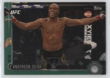 2015 Topps UFC Chronicles - [Base] - Green #175 - Anderson Silva /288