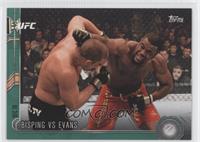 Bisping vs Evans #/288