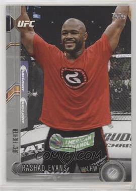 2015 Topps UFC Chronicles - [Base] - Silver #28 - Rashad Evans