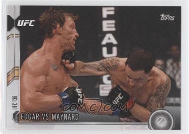 2015 Topps UFC Chronicles - [Base] #140 - Edgar vs Maynard