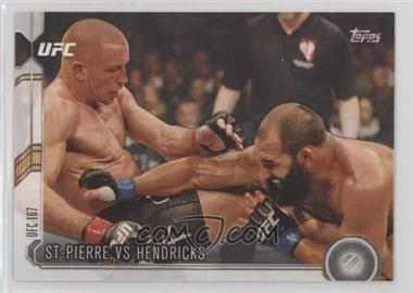 2015 Topps UFC Chronicles - [Base] #215 - St-Pierre vs Hendricks