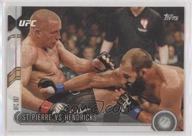 2015 Topps UFC Chronicles - [Base] #215 - St-Pierre vs Hendricks