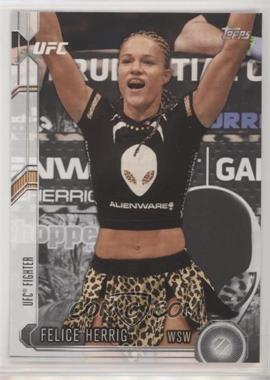 2015 Topps UFC Chronicles - [Base] #262 - Felice Herrig