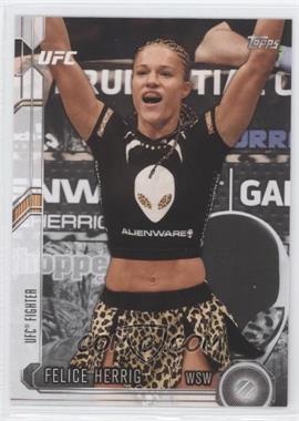 2015 Topps UFC Chronicles - [Base] #262 - Felice Herrig