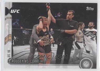 2015 Topps UFC Chronicles - [Base] #273 - Rousey vs Correia