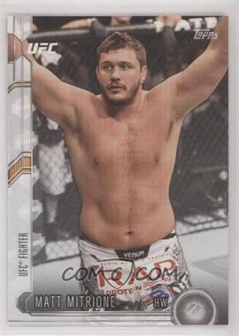 2015 Topps UFC Chronicles - [Base] #93 - Matt Mitrione