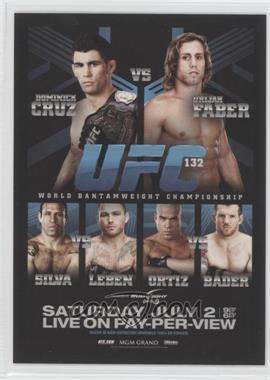 2015 Topps UFC Chronicles - Fight Poster Review #FPR-UFC 132 - UFC 132