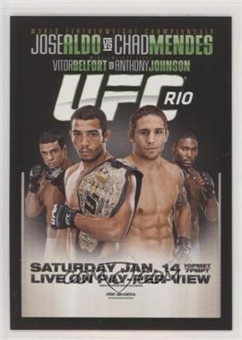 2015 Topps UFC Chronicles - Fight Poster Review #FPR-UFC 142 - UFC 142