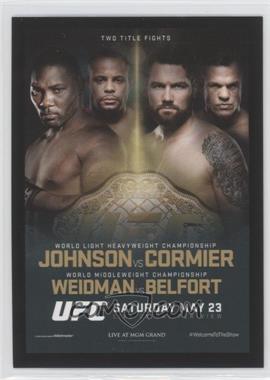 2015 Topps UFC Chronicles - Fight Poster Review #FPR-UFC 187 - UFC 187