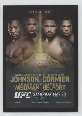 2015 Topps UFC Chronicles - Fight Poster Review #FPR-UFC 187 - UFC 187