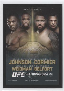 2015 Topps UFC Chronicles - Fight Poster Review #FPR-UFC 187 - UFC 187