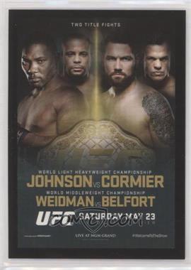 2015 Topps UFC Chronicles - Fight Poster Review #FPR-UFC 187 - UFC 187