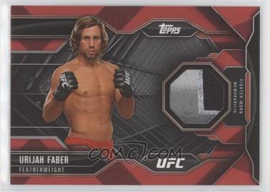 2015 Topps UFC Chronicles - Relics - Red #CR-UF - Urijah Faber /8