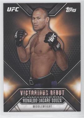 2015 Topps UFC Chronicles - Victorious Debut #VD-23 - Ronaldo Jacare Souza