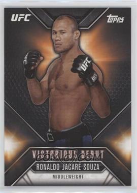 2015 Topps UFC Chronicles - Victorious Debut #VD-23 - Ronaldo Jacare Souza