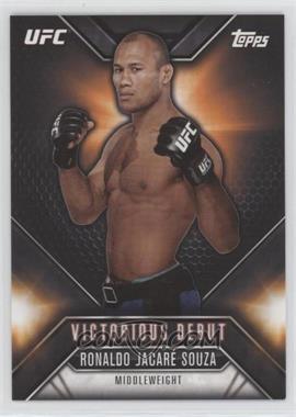 2015 Topps UFC Chronicles - Victorious Debut #VD-23 - Ronaldo Jacare Souza