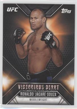 2015 Topps UFC Chronicles - Victorious Debut #VD-23 - Ronaldo Jacare Souza