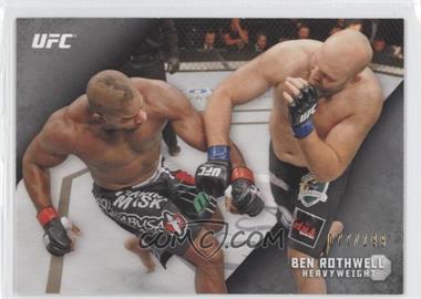 2015 Topps UFC Knockout - [Base] - Silver #15 - Ben Rothwell /199