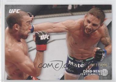 2015 Topps UFC Knockout - [Base] - Silver #3 - Chad Mendes /199