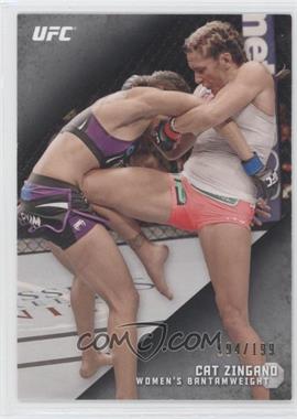 2015 Topps UFC Knockout - [Base] - Silver #50 - Cat Zingano /199