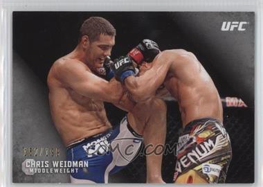 2015 Topps UFC Knockout - [Base] - Silver #65 - Chris Weidman /199 [Noted]