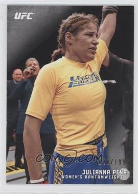 2015 Topps UFC Knockout - [Base] - Silver #83 - Julianna Pena /199