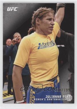 2015 Topps UFC Knockout - [Base] - Silver #83 - Julianna Pena /199