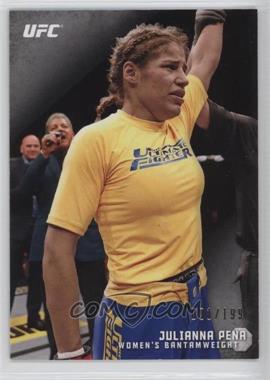 2015 Topps UFC Knockout - [Base] - Silver #83 - Julianna Pena /199