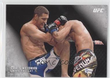 2015 Topps UFC Knockout - [Base] #65 - Chris Weidman