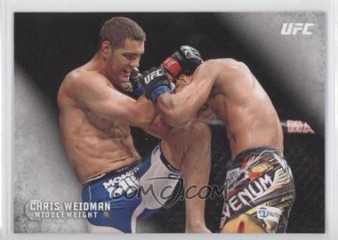 2015 Topps UFC Knockout - [Base] #65 - Chris Weidman