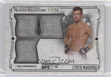 2015 Topps UFC Knockout - Museum Collection Significant Swatches Triple Relics #SSR-LM - Lyoto Machida /50