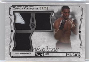 2015 Topps UFC Knockout - Museum Collection Significant Swatches Triple Relics #SSR-PD - Phil Davis /50