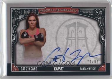 2016 Topps Museum Collection - Archival Autographs #AA-CZ - Cat Zingano /99