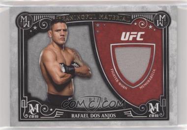 2016 Topps Museum Collection - Meaningful Material Relics - Gold #MMR-RD - Rafael Dos Anjos /10