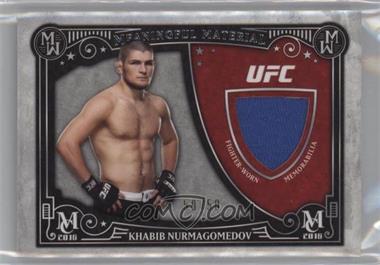 2016 Topps Museum Collection - Meaningful Material Relics #MMR-KN - Khabib Nurmagomedov /50