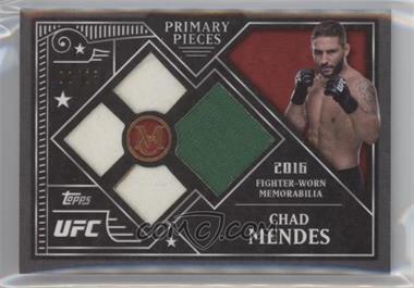 2016 Topps Museum Collection - Single Fighter Primary Pieces Quad Relics - Gold #PPQ-CM - Chad Mendes /50