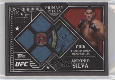 2016 Topps Museum Collection - Single Fighter Primary Pieces Quad Relics #PPQ-ASI - Antonio Silva /99